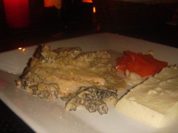 Filet de lieu noir aux morilles 